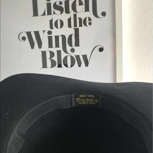 Black wool hat - Picture 5 of 5